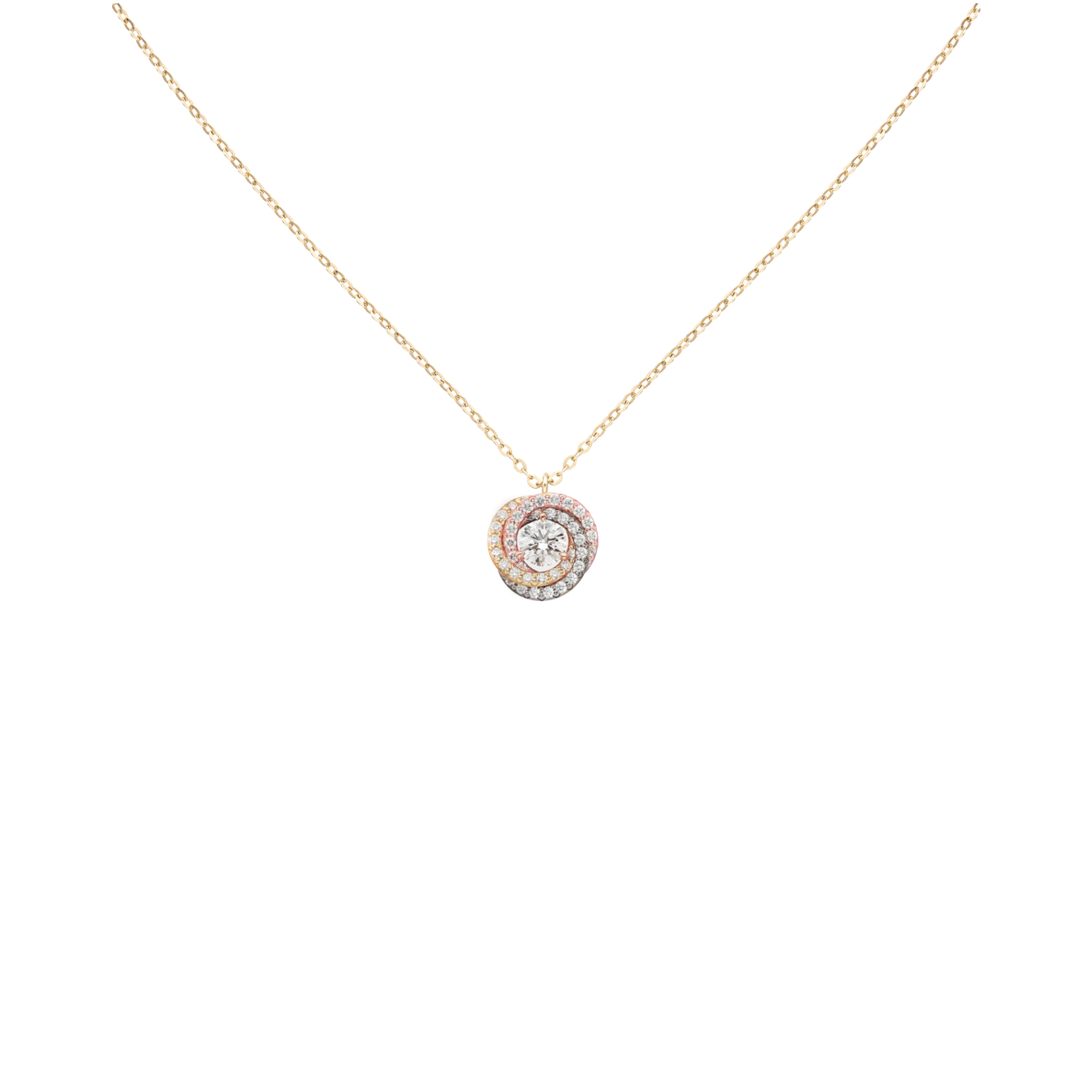 ca*t*er trinity pendant, brilliant-cut Di*m*nd, paved b7224807